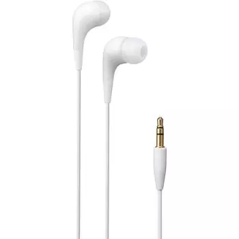 JVCKENWOOD JVC HA FX6 W Проводные канальные легкие компактные наушники белого цвета