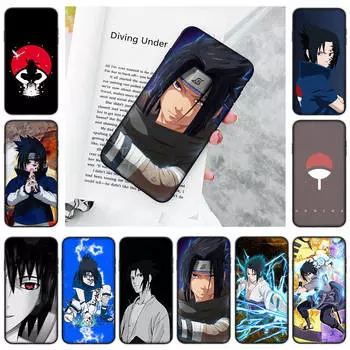 JW74 Наруто Саске черный мягкий чехол для OPPO Reno 8 6 5 4 Pro Plus Find X3 A17 A3 A31 A38 A40 A53 A54 A55 A74 A76 A78 A77 A80 A94 A95 A96 Lite OPPO A12E капри