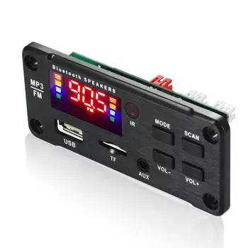 JX-916BT 12 В 50 Вт Автомобильный MP3-плеер с цветным экраном, поддержка Bluetooth / FM / вызовов / записи JX-916BT