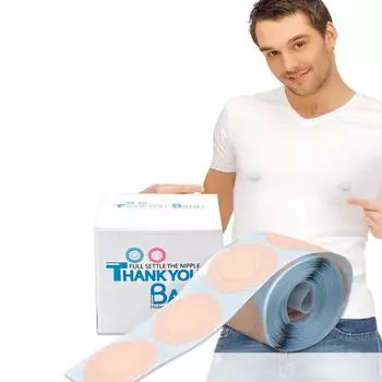 JY Holdings мужские накладки на соски, 105 штук, белые, 1 штука