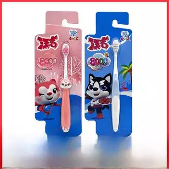 K106 Детская зубная щетка с супермягкой щетиной — возраст 6-12 лет, унисекс