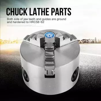 K11-80 3-кулачковый самоцентрирующийся патрон для токарных станков с дополнительными кулачками Аксессуары для токарных станков