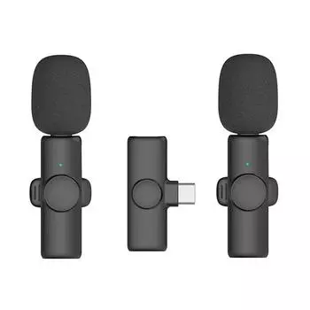 k11 Профессиональный беспроводной петличный микрофон для iPhone iPad Android Прямая трансляция Игры Запись интервью Бизнес-микрофон