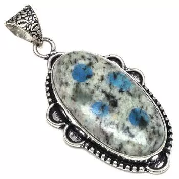 K2 Jasper Gemstone Handmade Wises For Birthday Серебряные Ювелирные Изделия Подвески 2.25