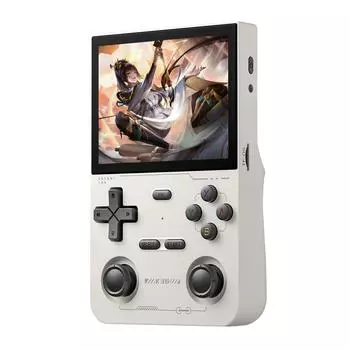 K36 Dual Joystick Handheld Retro Game Console 3.5-дюймовый IPS экран Портативная игровая консоль 40+ эмуляторов для PSP/MAME/N64 64G чёрный