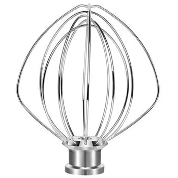 K45WW Нержавеющая сталь Яйцо Венчик Миксер Смесительная Головка 4.5QT Подходит для KitchenAid Миксер Ручной Миксер Взбивалка Запасная Часть CHINA