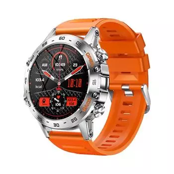 K52 Smart Watch с BT Call для Android/iOS 1.39 Большой IPS-экран Smartwatch Heart Rate Sleep Ste orange