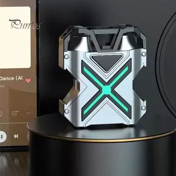 K89 Bluetooth-совместимые наушники-вкладыши с шумоподавлением, механические беспроводные игровые гарнитуры для киберспорта для мобильного телефона чёрный