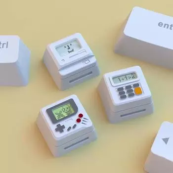 K-04 Колпачки для клавиш 3 в 1 для механической классической ретро милой прозрачной крышки клавиши милый колпачок кнопки персонализированные колпачки