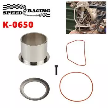 K-0650 Комплект гильзы цилиндра воздушного компрессора и компрессионного кольца, комплекты для обслуживания воздушного компрессора для кабеля Craftsman DeVilbiss Porter серебряный