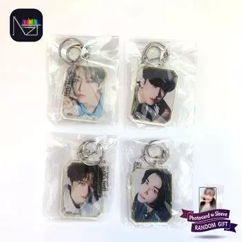 [K-AZT BENEFIT] Акриловый брелок Stray Kids Social Path Super Bowl CHANGBIN