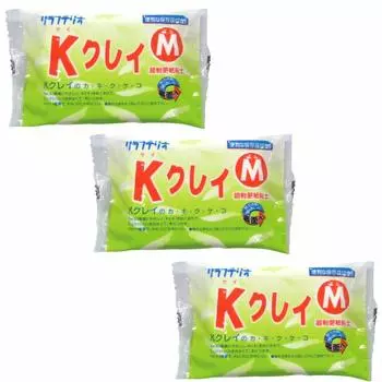 K Clay M Ультралегкая бумажная глина, 3 шт. в упаковке