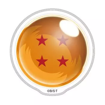 K Company Dragon Ball DAIMA Plump Badge Four Star Ball DBD-PUB-4S