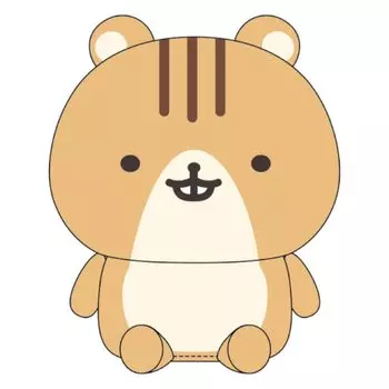 K Company Gesshis Plush Squirrel GS-NG-RS