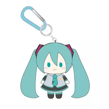 K Company Hatsune Miku Mascot with Carabiner x x HM-KM H11.3 W7.2 D7.3cm