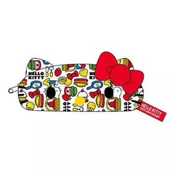 K Company Hello Kitty Face Pen Pouch Цветной (50-я серия) KT50-FPP-CL