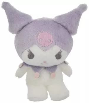 K Company Kuromi тусклый цвет сидячая плюшевая игрушка фиолетовый В13.4 x Ш11.3 x Г9.6см KUK-ON-PP