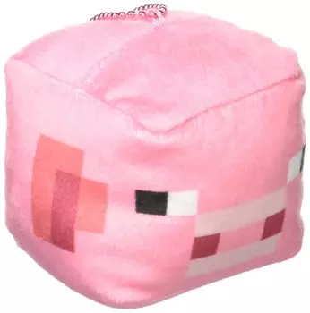 K Company Minecraft Cube Ball Цепочка талисман Свинья MCT-CB-BU