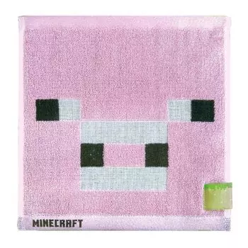 K Company Minecraft Mini Полотенце Pig Minecraft Petit Полотенце Жаккардовое Переплетение Носовой Платок 539146