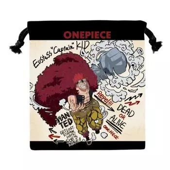 K Company One Piece Drawstring Purse Kid x W18 x OP-KC2-KD H20.5 D0.2cm