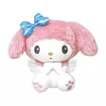 K Company Плюшевая игрушка My Melody Kuromi My Melody Розовый x x (Серия «Ангел») MK-NG-MMP В16.4 Ш19.8 Г11.2см