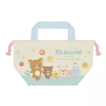 K Company Rilakkuma сумка со складками и завязками xx D12см CMKC1-RK H16.5 W28.5