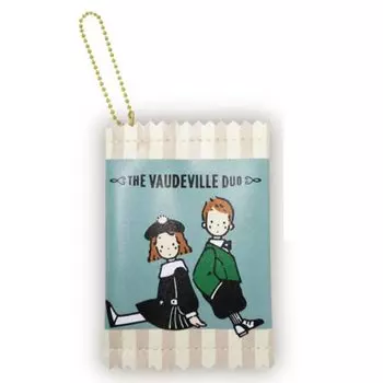 K Company Sanrio Characters Flat Mini Pouch The Vaudeville Duo (Fancy Retro) SAR-FM-VA