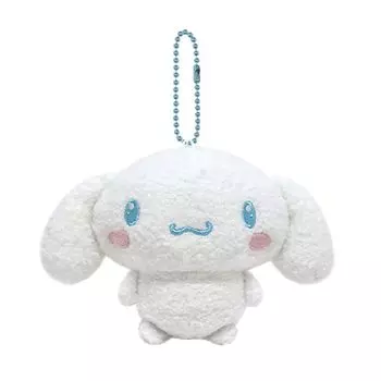 K Company Sanrio Characters Fluffy Shining Series Ball Chain Mascot Cinnamoroll H134 x W114 x D72mm SAL-BM-CN