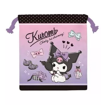 K Company Sanrio Персонажи Кошелек на шнурке Kuromi В205 x Ш180 мм CKC16-KU