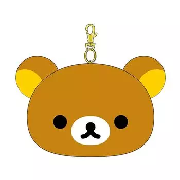 K-Company sanrio персонажи лицо пропуск кейс rilakkuma CPC1-RK В11.2Ш13.3Г4см