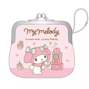 K Company Sanrio Персонажи Мини Гамагучи Моя Мелодия xx D2cm SAC-MGG-MM H7.3 W8.5 2023-10