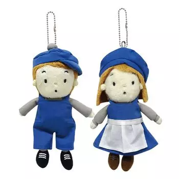 K Company Sanrio Персонажи Парный Шар Цепной Талисман Водевильский Дуэт (Урожай ретро) САВ-ПБМ-ВА