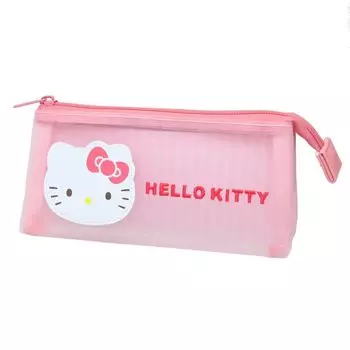 K Company Sanrio Персонажи Сетчатый Чехол с Тремя Карманами Hello Kitty CM3P1-KT