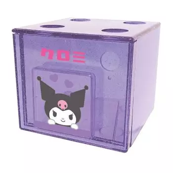 K Company Sanrio Stacking Chest Kuromi H80 x W89 x D90mm CSC4-KU