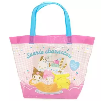 K Company Sanrio Vinyl Bag Sanrio Characters H253W335D130mm CVB1-SAC
