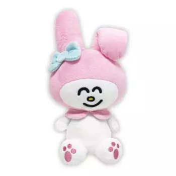K Company x Sanrio Charactos Сидящая плюшевая игрушка Моя Мелодия В203 x Ш183 x Г113 мм Рисунок-сан SAO-ON-MM