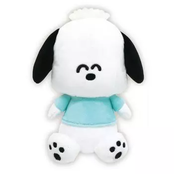 K Company x Sanrio Charactos Сидящая плюшевая игрушка Pochacco H203 x W183 x D113 мм Рисунок-сан SAO-ON-PC