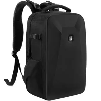 K&F Concept Camera Bag Camera Rucksack Rucksack Large Capacity Stylish EVA Shockproof 22L 16 Inch PC Storage & Tripod Storage SLR Camera Bag