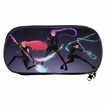 K Girls Group Multifunctional Student Pencil Bag DIY Custom Kindergarten Pencil Bag Stationery Bag One Size