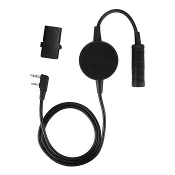 K Head Headset PTT TCI Round Waterproof PTT для Walkie Talkie Подходит для Motorola для Kenwood