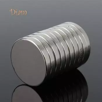 K&J многофункциональный DIY 20x3 мм N52 круглый диск сильные редкоземельные магниты NdFeB 10Pcs