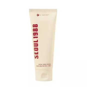 [K-SECRET] Сеул 1988 Крем: Муцин улитки 93% + рис 100 мл