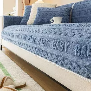 K Shu Lint klf kalnlama scak Mat kaymaz kanepe Чехол koruyucu kapak evrensel kanepe havlu oturma odas iin 70x70cm 1pcs