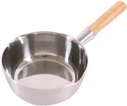 K steel snow flat pot 15cm three-layer