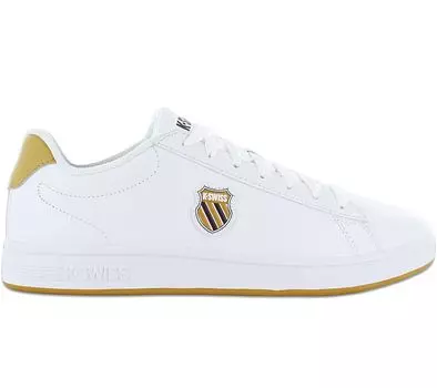 K-Swiss Classic Court Shield - Мужская обувь Белые 06599-194-M Кроссовки Спортивная обувь ОРИГИНАЛ