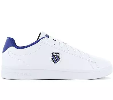 K-Swiss Classic Court Shield - Мужские кроссовки белые 06599-984-M ORIGINAL