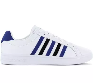 K-Swiss Classic Court Tiebreak Leather - Мужские кроссовки белые 07011-984 ОРИГИНАЛ