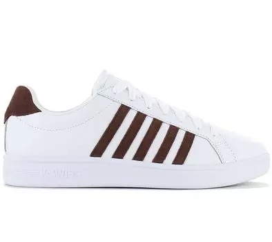 K-Swiss Classic Court Tiebreak Leather - Мужские кроссовки белые 07011-936 ОРИГИНАЛ EU 42 белый