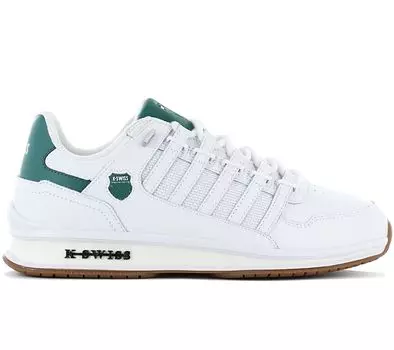 K-Swiss Classic RINZLER GT - Мужские туфли Бело-зеленые 08907-937-M ОРИГИНАЛ EU 41.5 белый