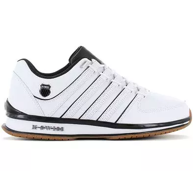 K-Swiss Classic RINZLER - Мужские кроссовки кожаные белые 01235-138-M ОРИГИНАЛ EU 44 белый